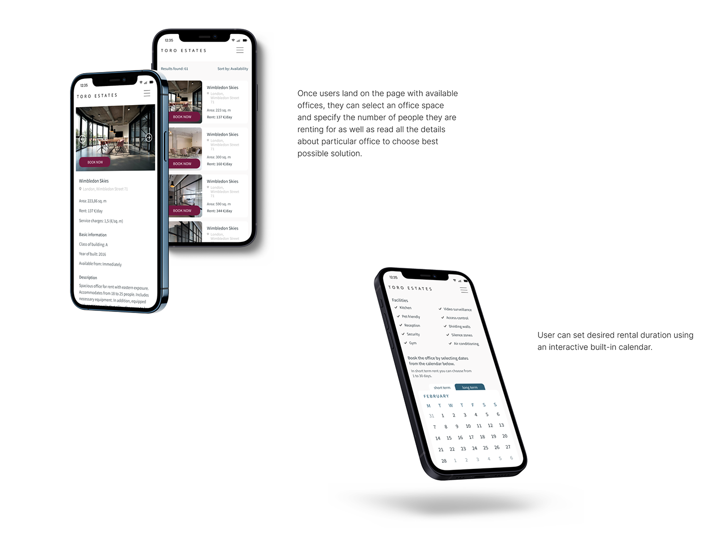 UI/UX design app mobile desktop Web Design  Figma designer real estate property