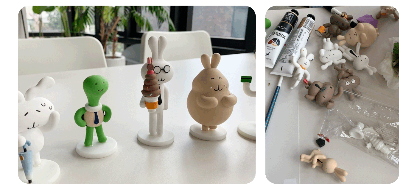 Character design  Character rabbit character rabbit animation  motion graphics  2D Animation 3d animation stock finance