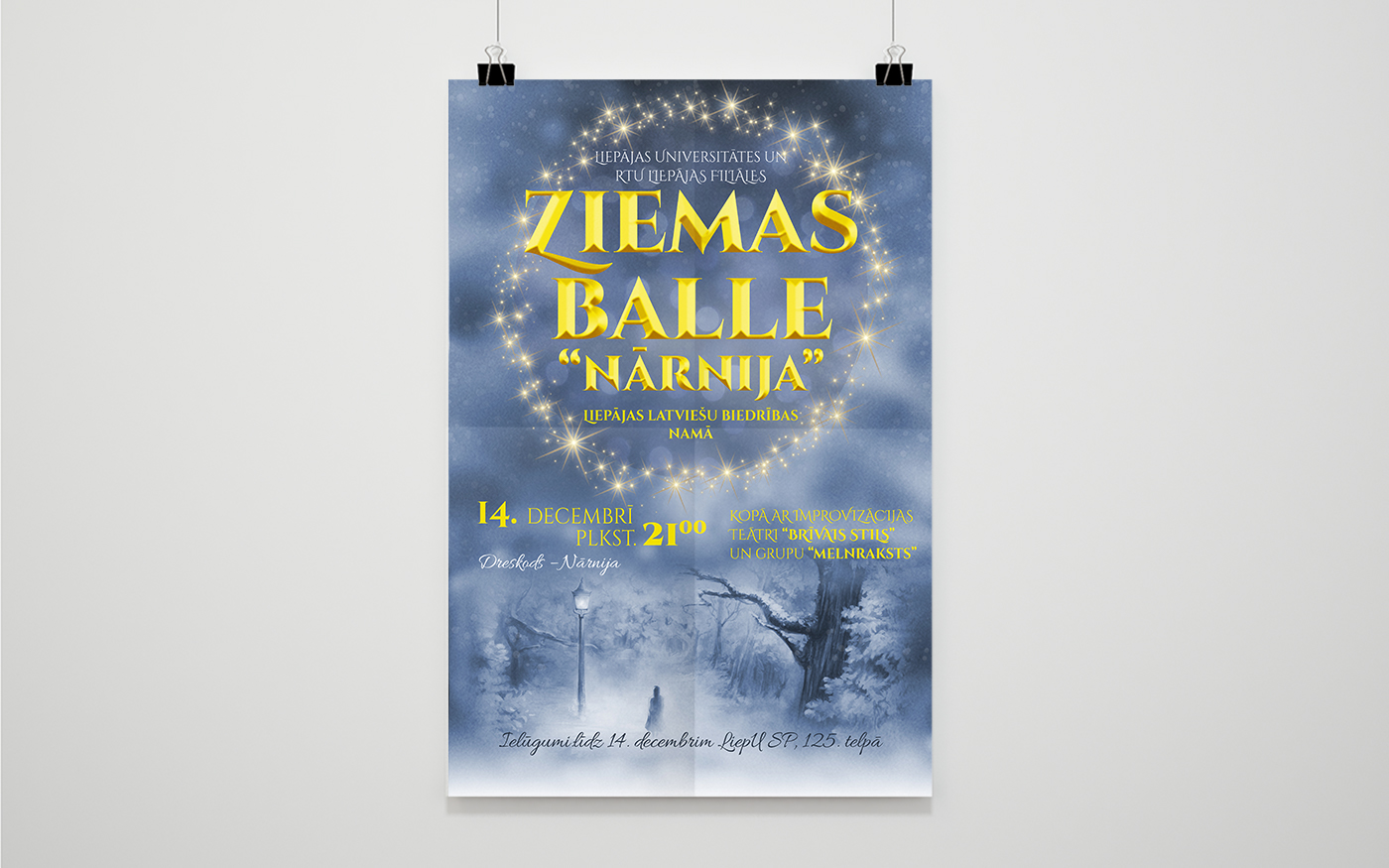 ball poster Winter Ball winter ball poster winter poster  narnia poster blue blue poster christmas poster poster gold poster