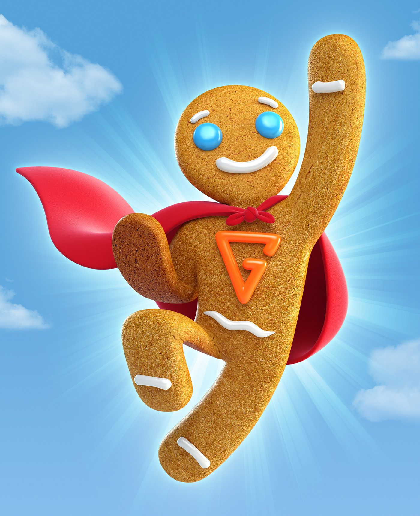 Super Gingerbread Man on Behance