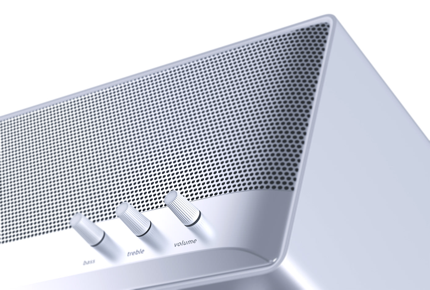 aluminum concept HIFI modernism speaker