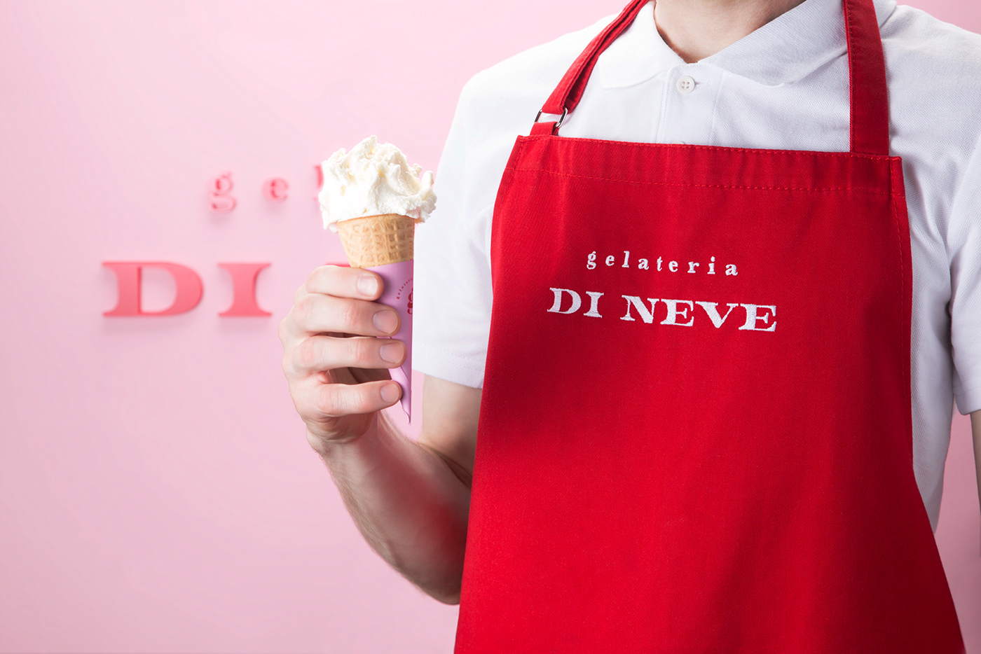 Food Packaging ice cream Gelato cafe restaurant ILLUSTRATION