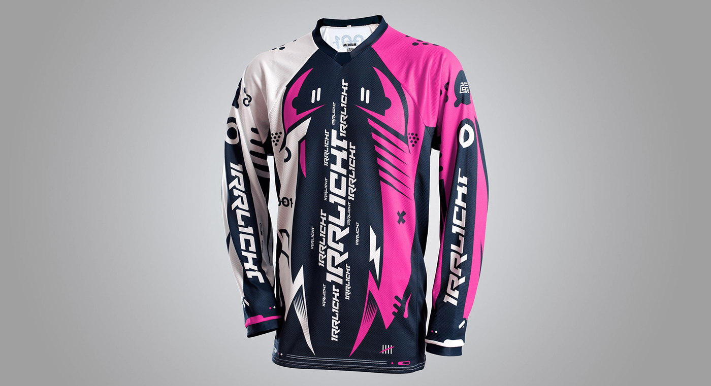 Irrlicht apparel downhill Bike Bicycle sport wear Gear t-shirt tee hoodie extreme logo brand