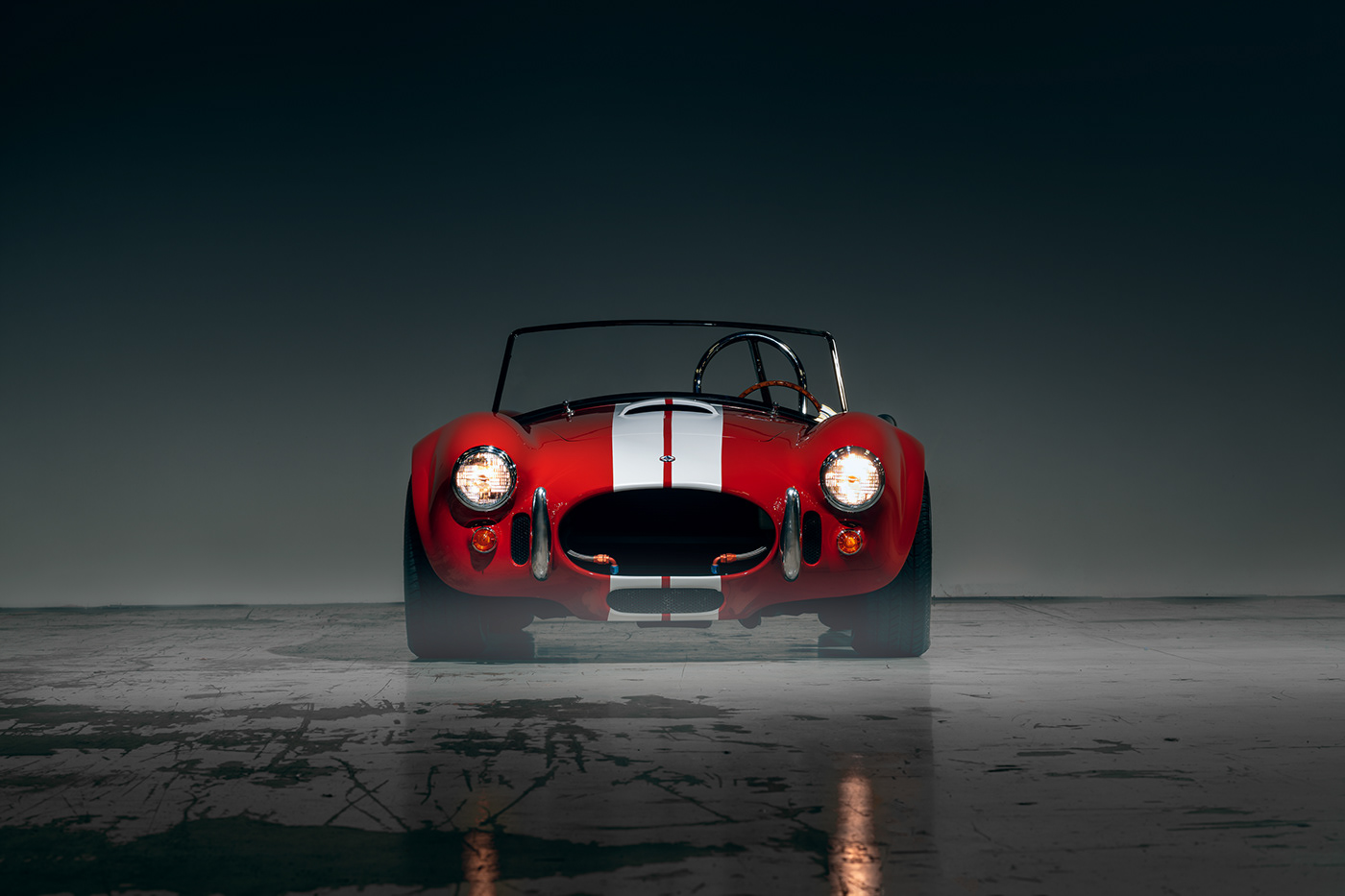 Advertising  car photography Photography  Shelby American Shelby Cobra