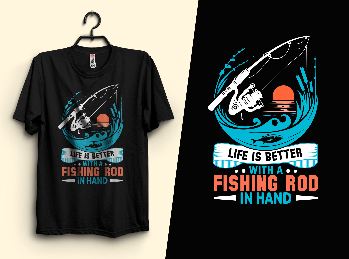 fishing t-shirt design fishing t shirt Fisherman fishing lover fish fishing tshirt t shirt design Clothing apparel