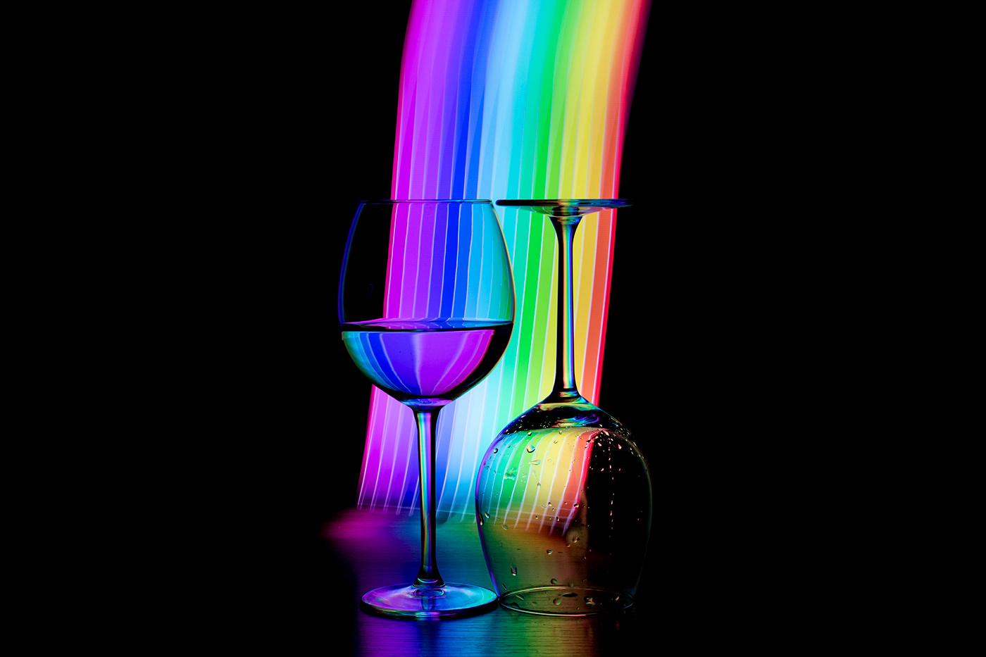 color experiment glass light long exposure lumino luminografia luminography