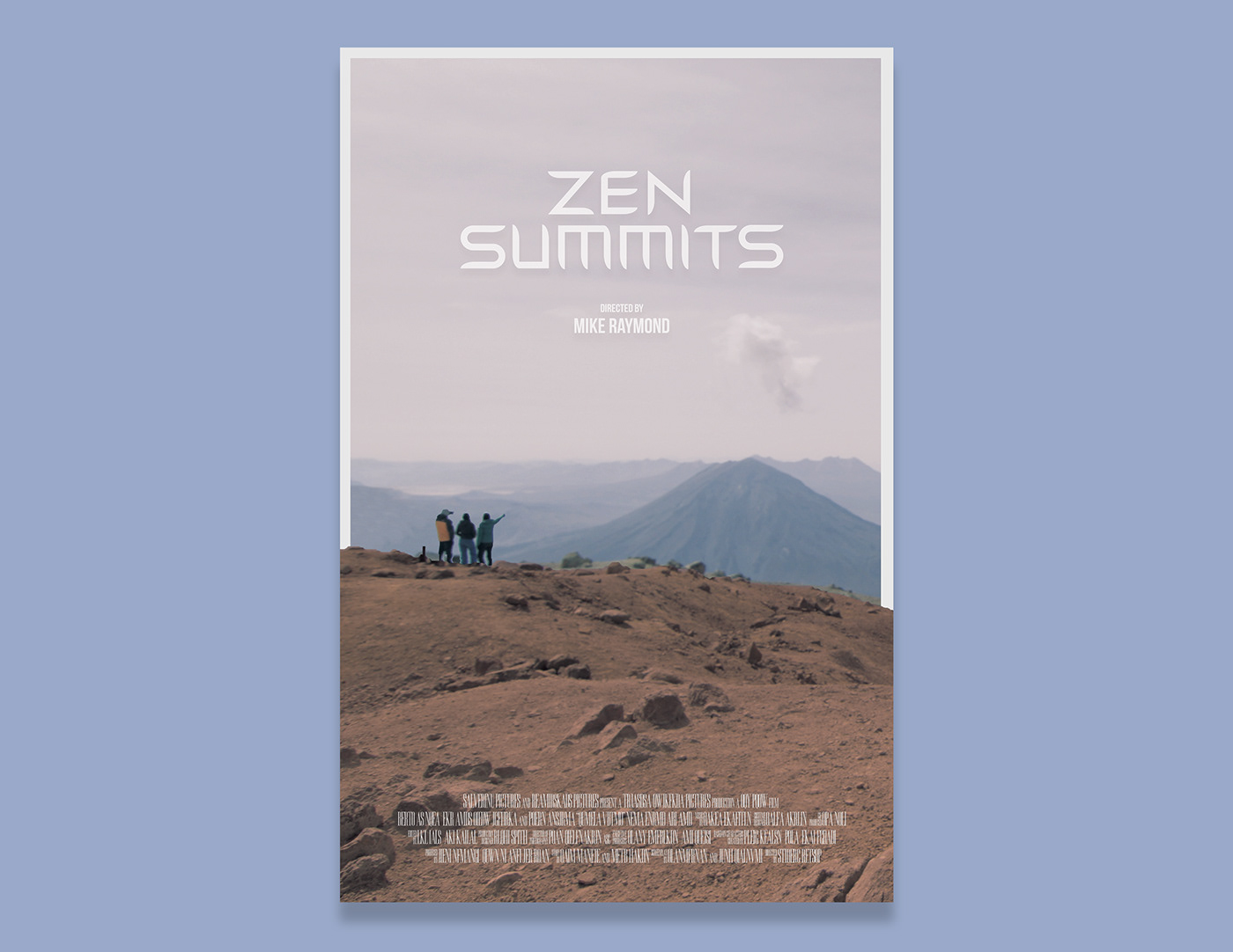 zen mountain Film   movie climb Hike Yoga logo