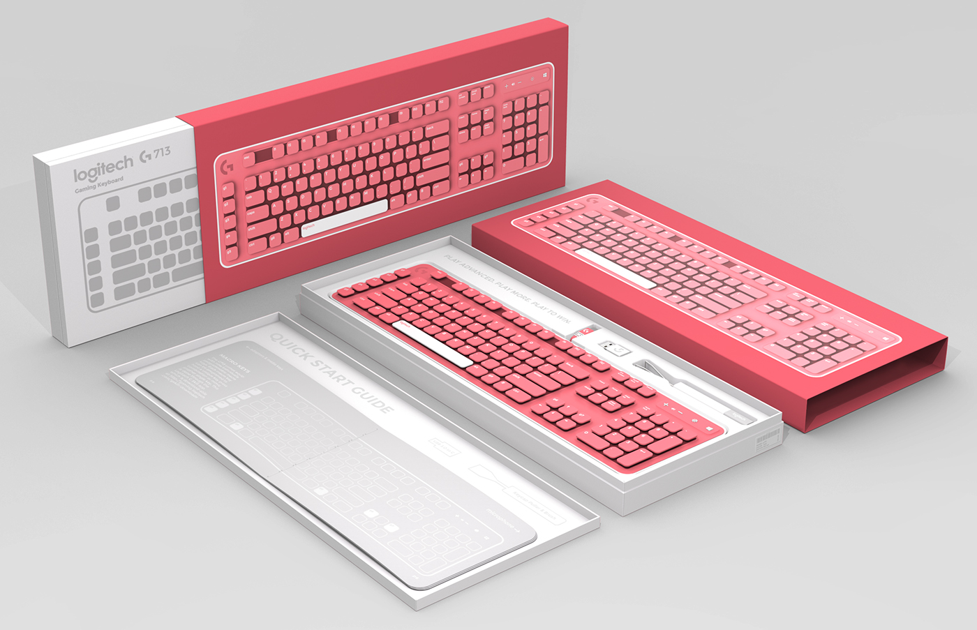 keyboard Logitech tech Gaming Packaging product Computer Electronics