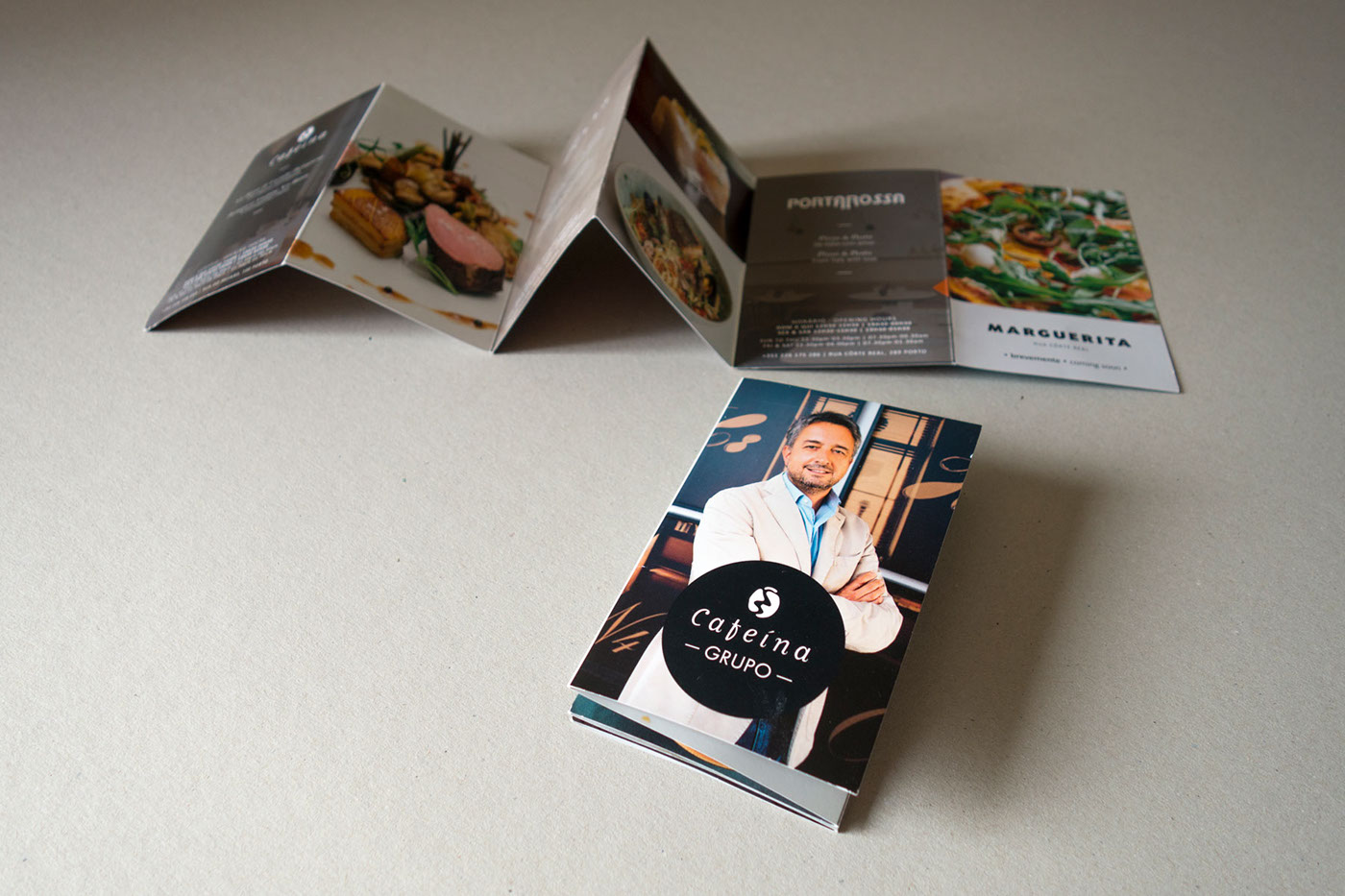print Foldable folder restaurant Food  cuisine