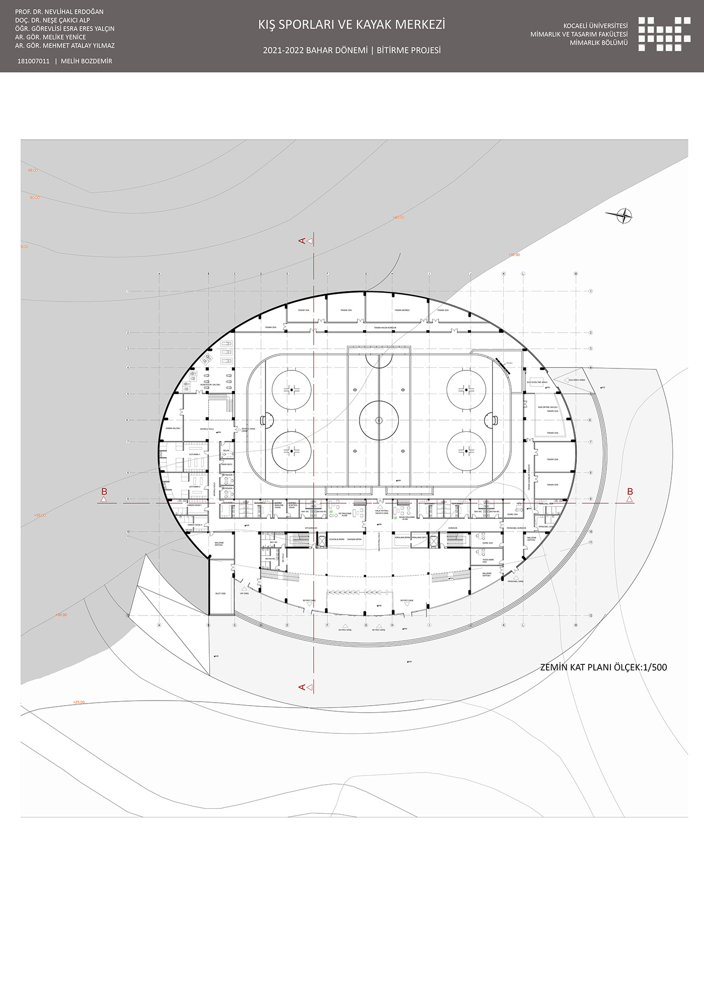 3d modeling architecture Exterior rendering hotel revit School Project skii stadium visualization