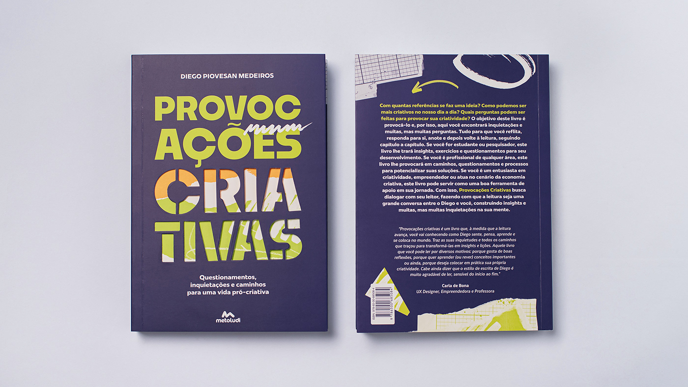 creative book editorial print book cover