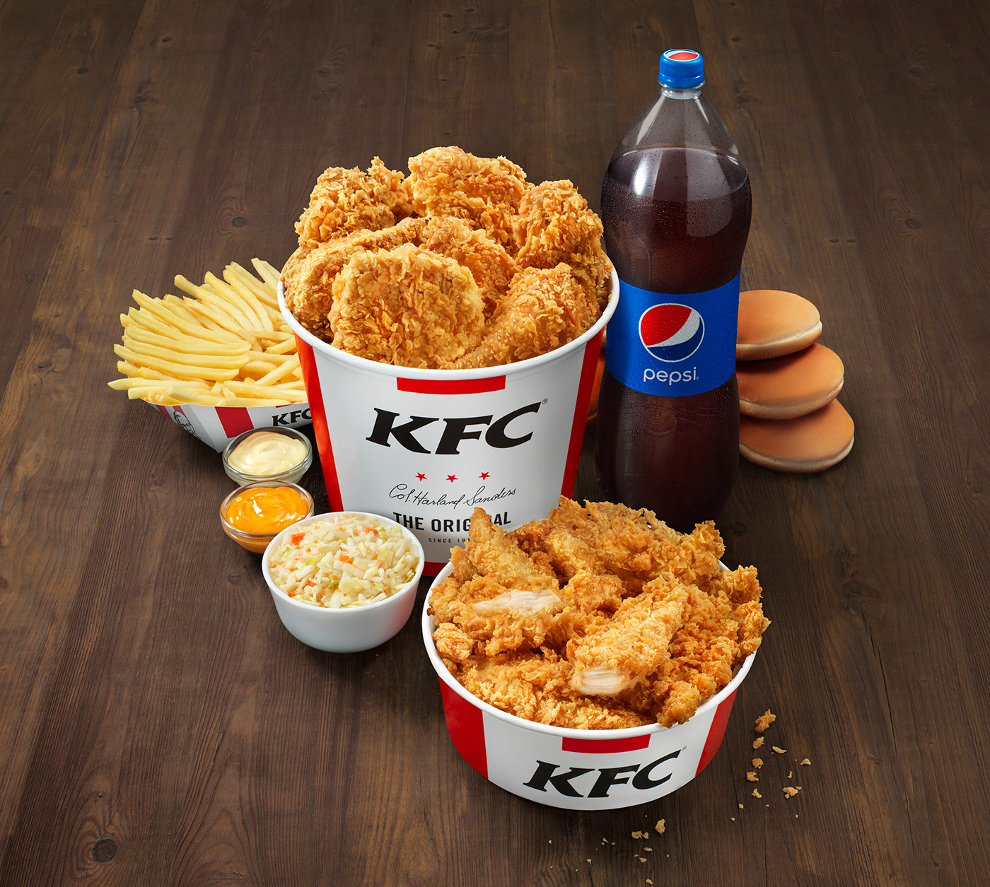 KFC chicken fire Cracker burger Fries UAE dubai
