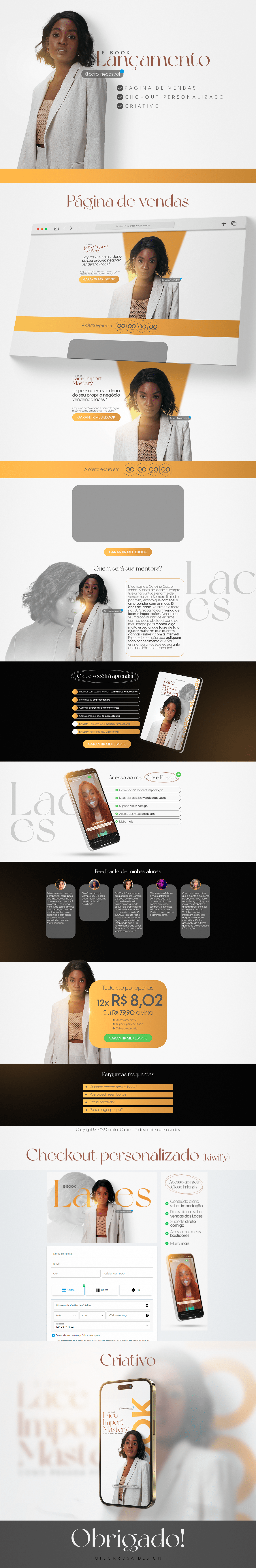 design gráfico designer ebook infoproduto lançamento landing page landing pages marketing digital pagina de vendas Web Design 