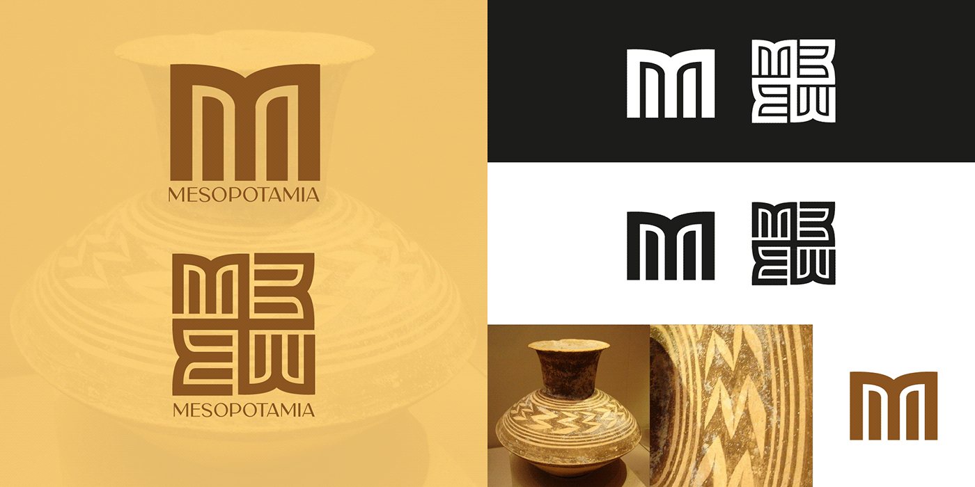 Ancient ancientlogo history logo Logo Design logoprocess Logotype mesopotamia mesopotamian vector