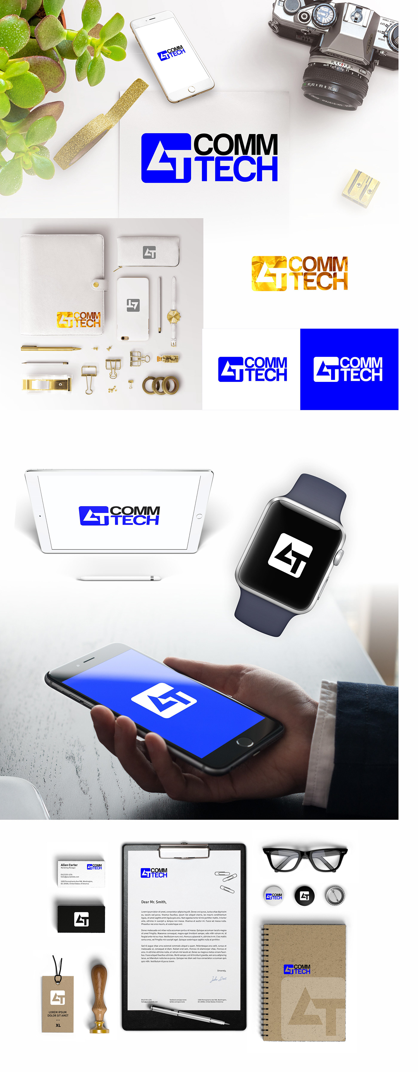 Technology branding  Logo Design