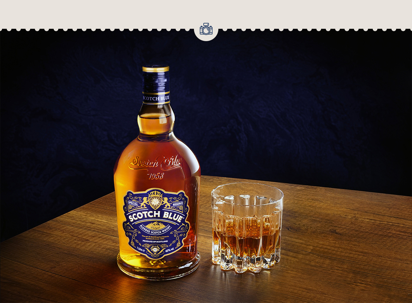 Whisky Whiskey Viski scotch blue scotland drink alcohol bar Label