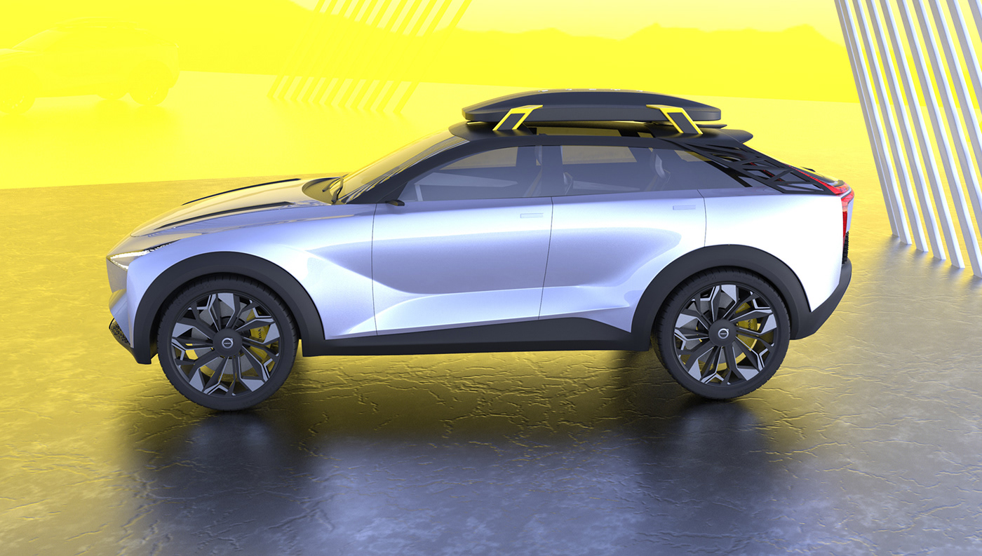 autmototive concept car industrial design  Polestar product design  Volvo cardesign concept design design digital