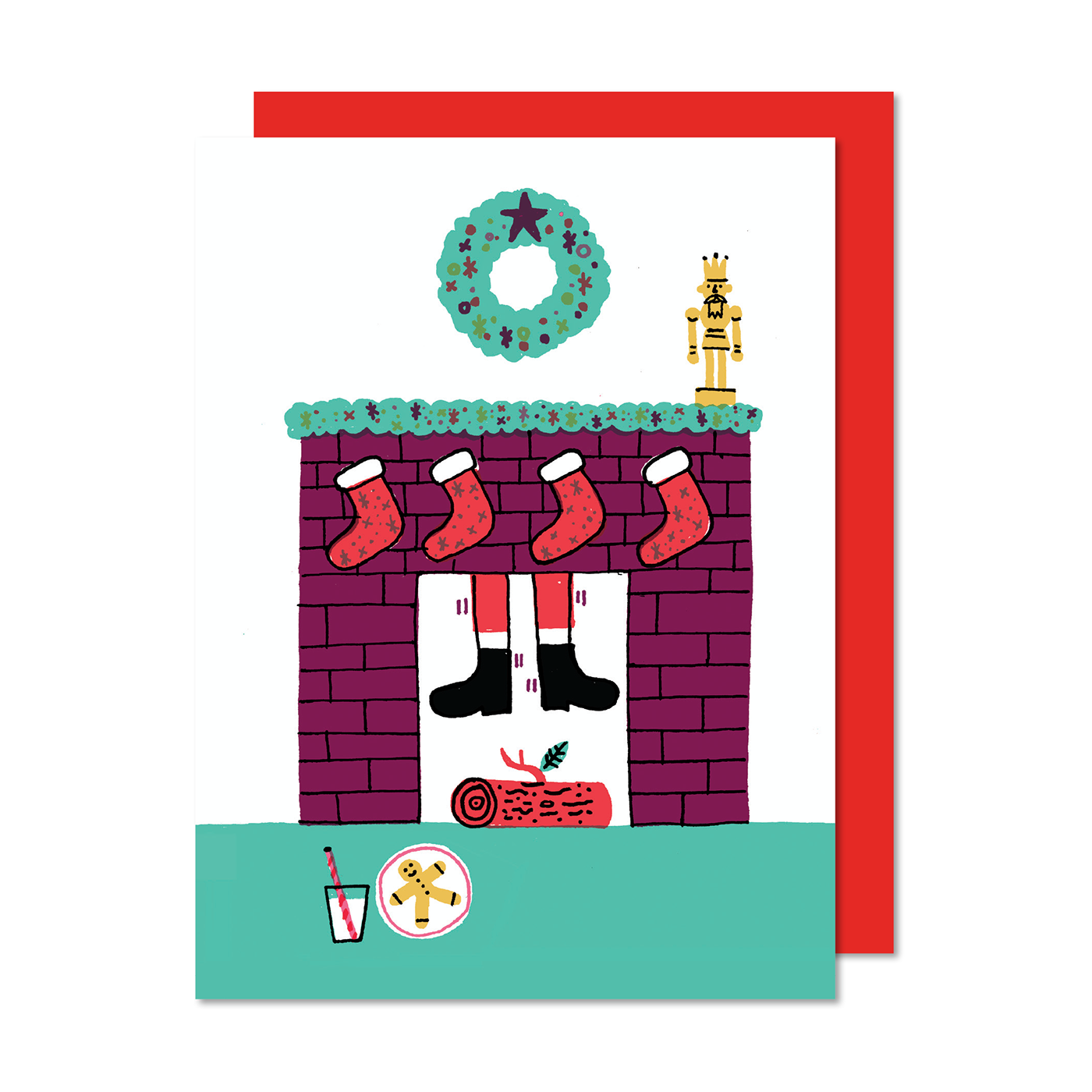 Benoit Tardif greeting card Stationery Holiday Christmas ILLUSTRATION  papeterie carte de voeux