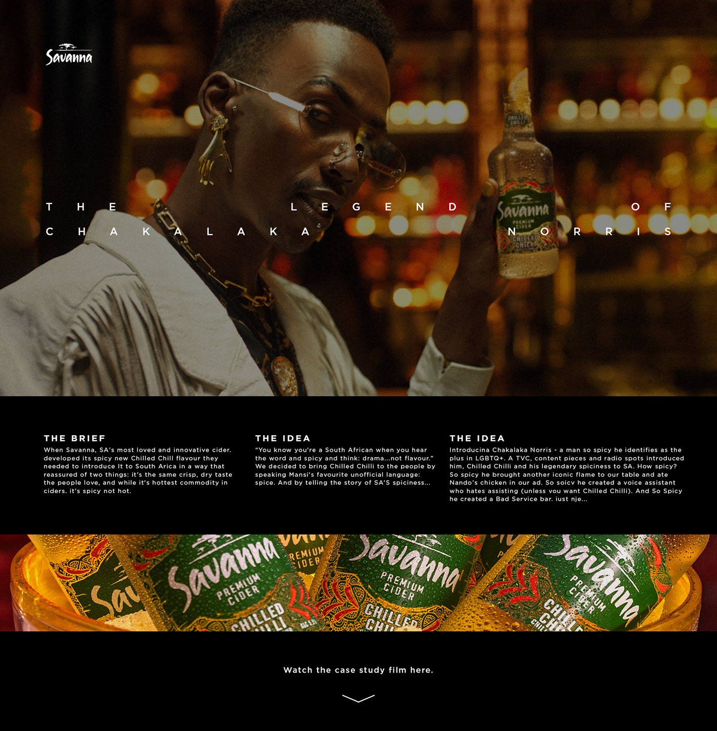 Advertising  award winning cider conceptual digital Integrated Campaign Radio south africa tvc Website