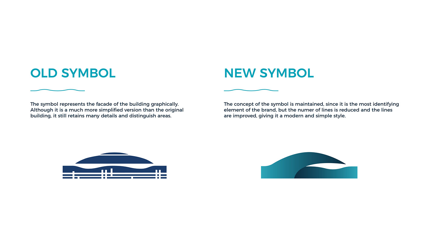 brand palau sant jordi redesign Stationery logo Event branding  venue identity design