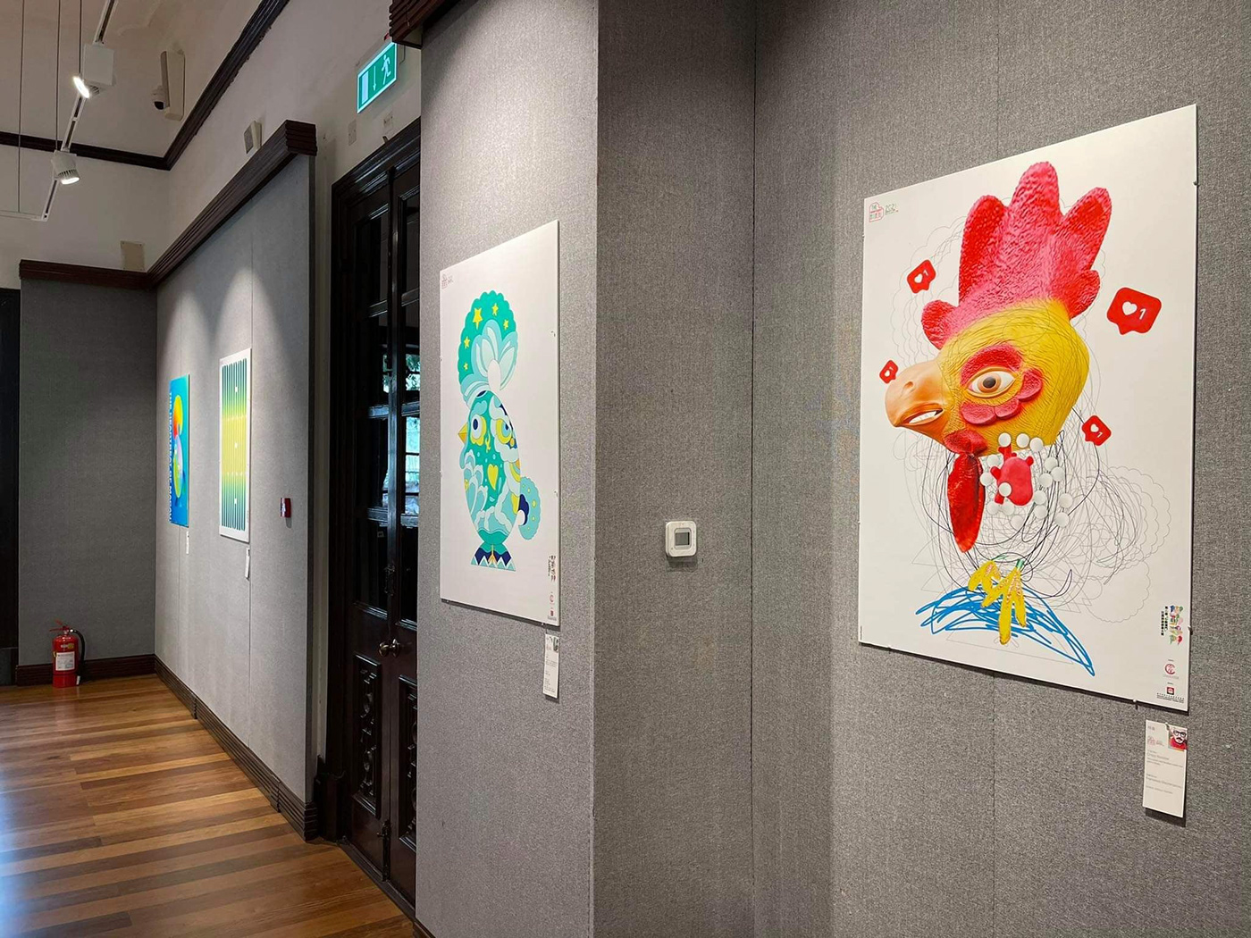 Exhibition  Francesco Mazzenga graphic design  industrial design  Macao Rooster The Heartbeat of Macau
