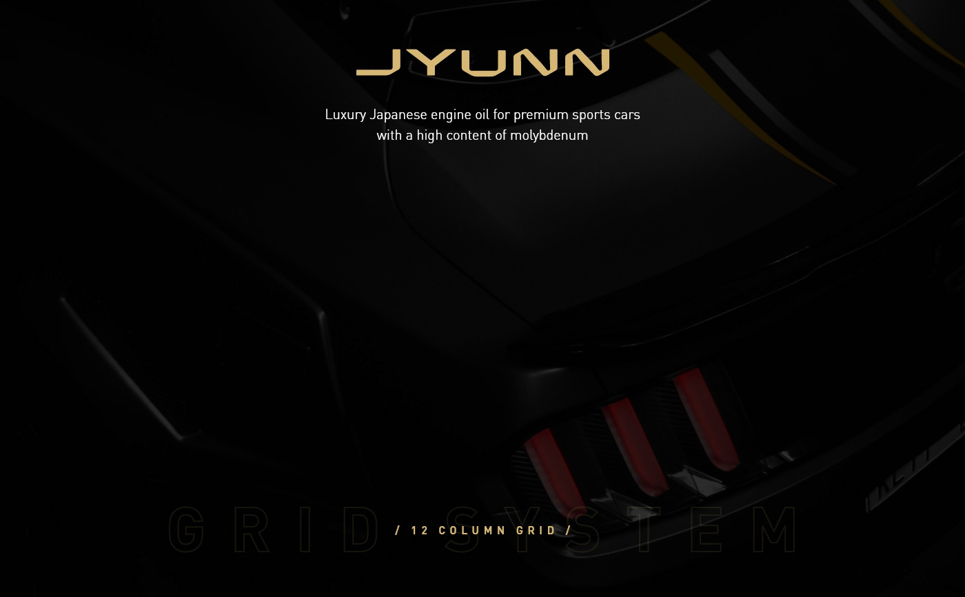 adobexd engine luxury Motor oil Prototypes sports car UI ux Webdesign