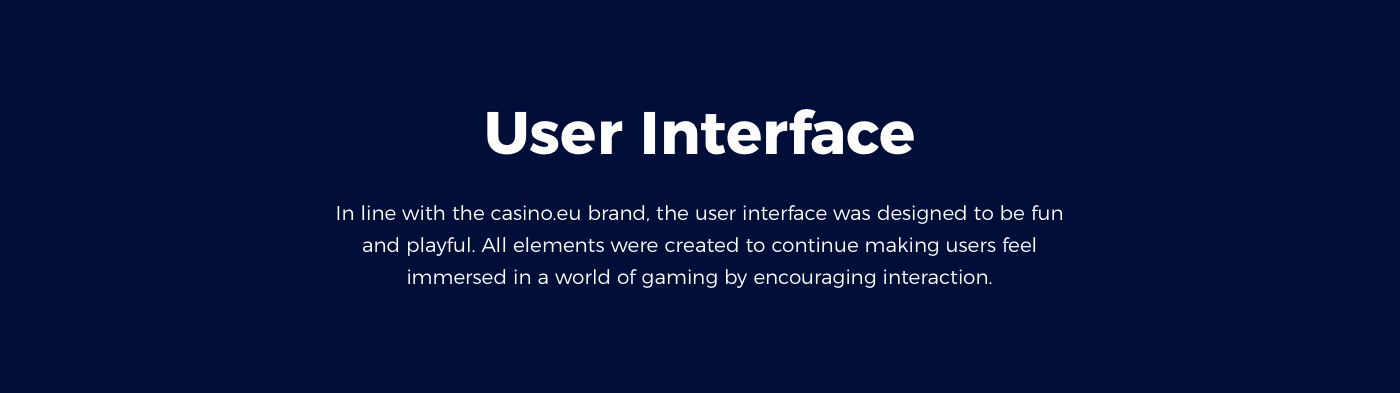 casino ux/ui Isometric malta Holland Web Games city Gaming user experience