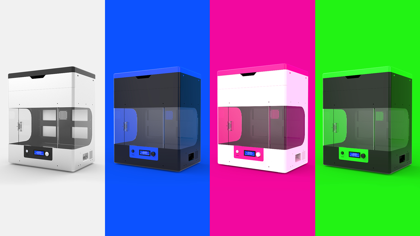 3Dprinter design desktop electronic household industrial printer product prototype tech