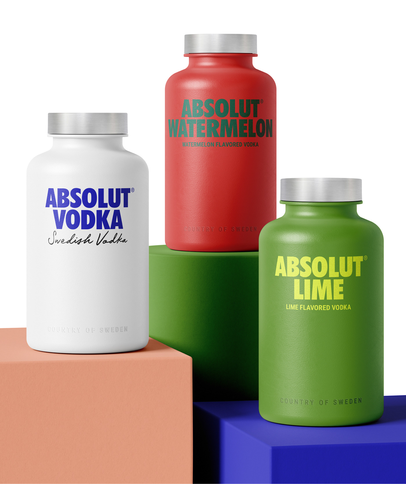 absolut Absolut vodka packaging design Packaging capsule pills pill alcohol jar packagingdesign