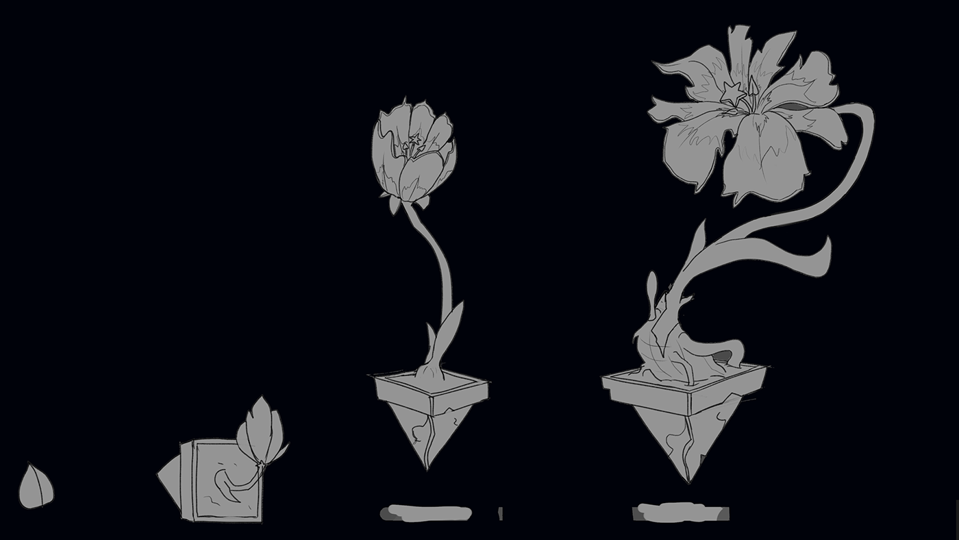 2dart art conceptart flower flowerconcept tulip tulipconcept