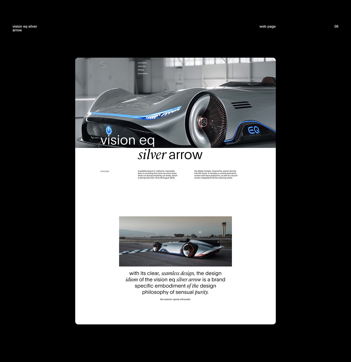 Cars concept DesignConcept mercedes Mercedes Benz redesign UI ui design ux/ui Webdesign