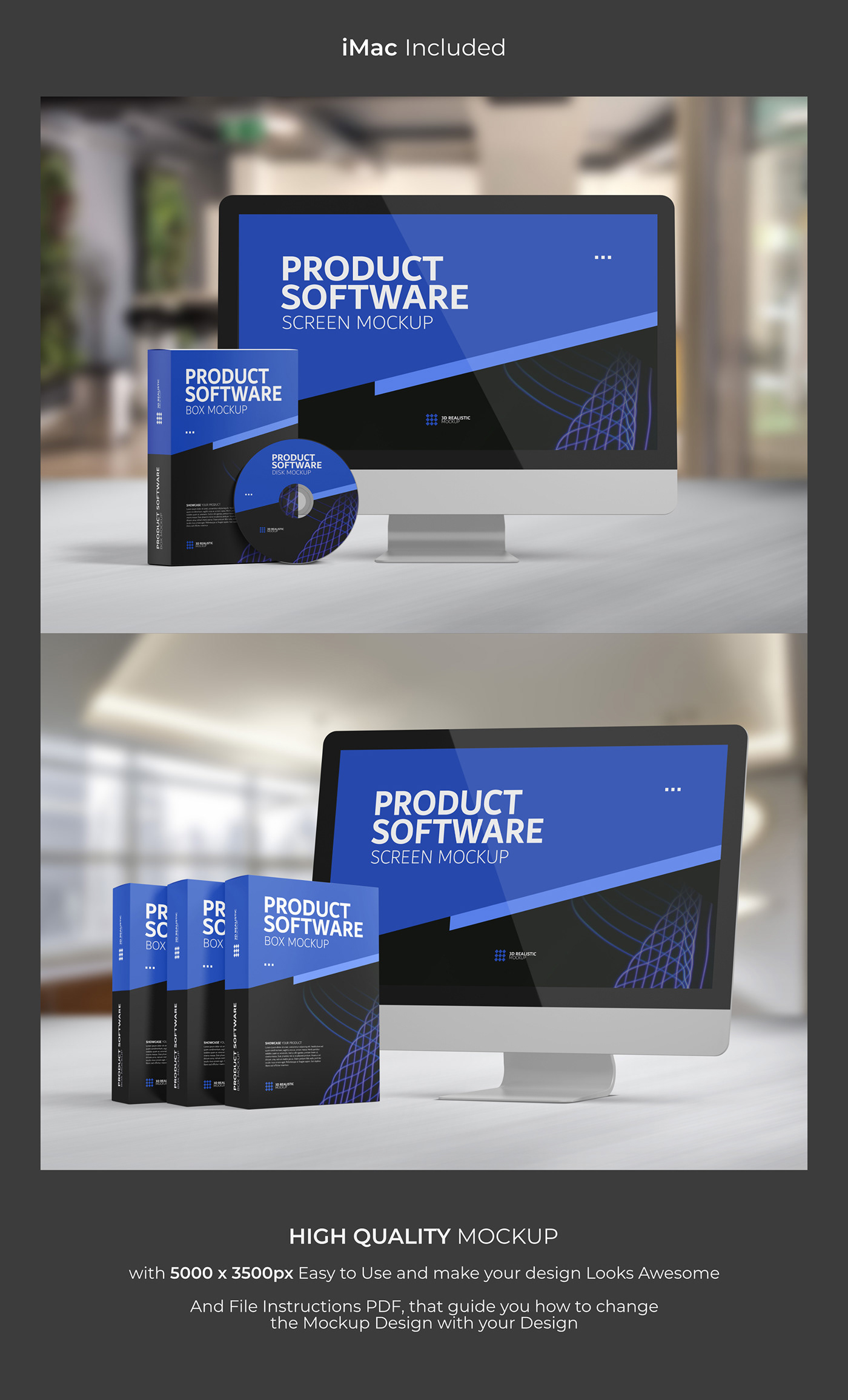 Download Free Software Product - Box Mockup on Behance