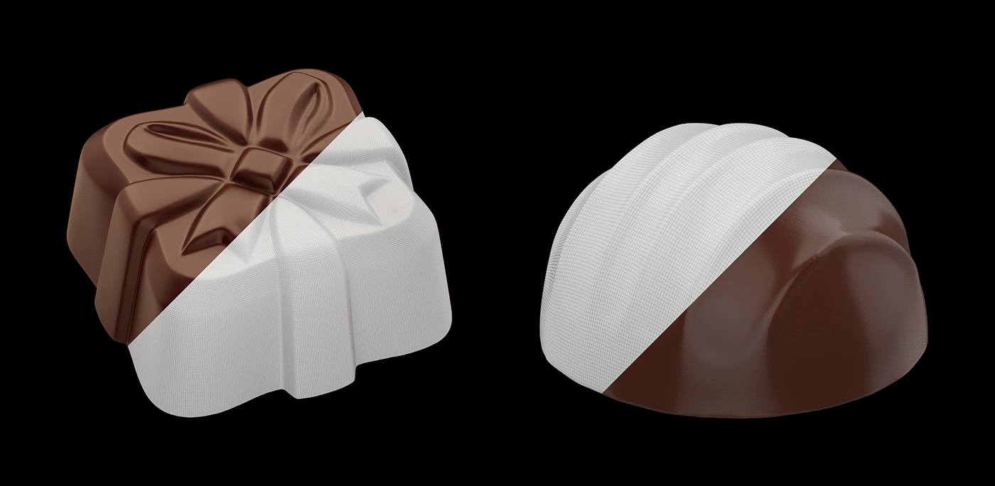 3D 3dcandy 3dFood 3dsweet Candy CGI cgifood Chokolate Sculpt sweet
