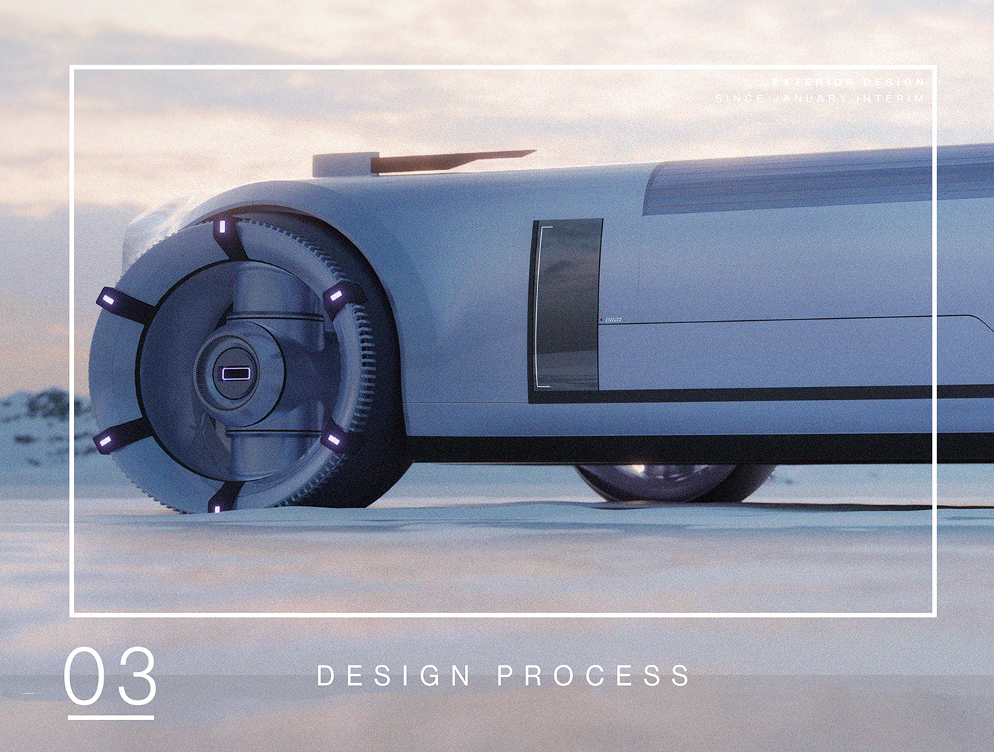 Automotive design architecture visualisation CGI product design  rendering design Land Rover concept Transport