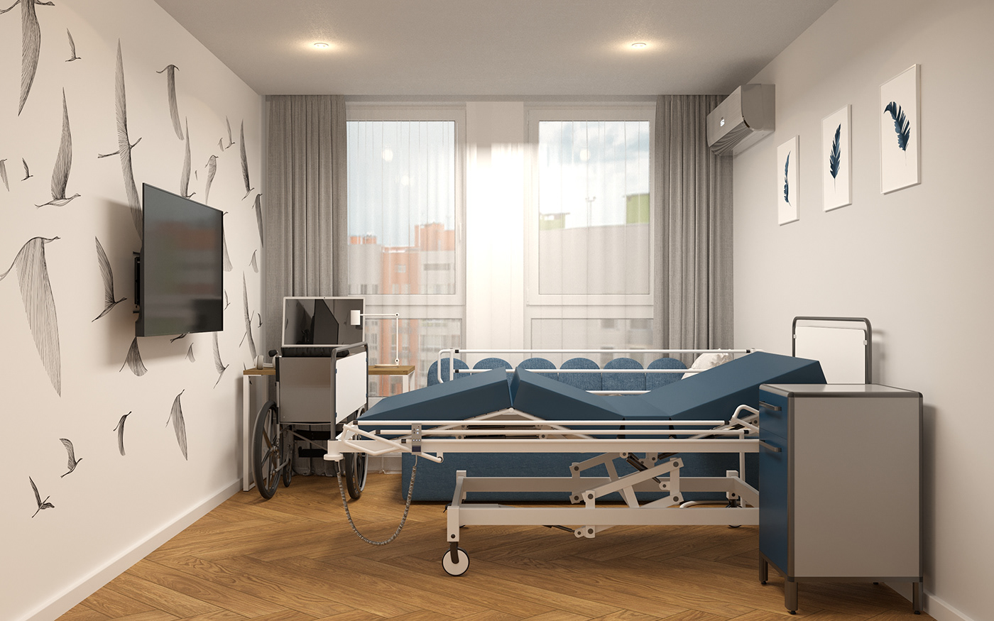 hospital Inclusive Interior ukraine design ikea sumsung grohe studio 4Corners frankoff IMPERIUMLIGHT interia Maiimo WOODSOFT david Berezhniak