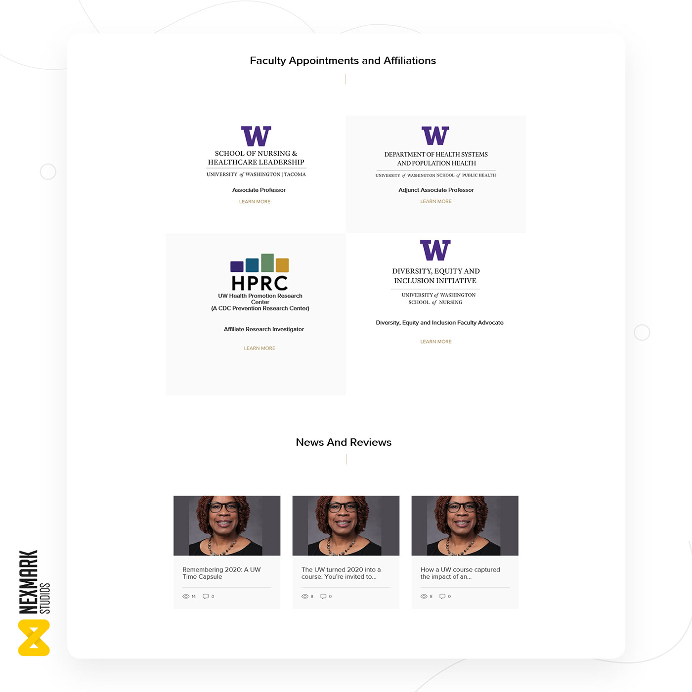 development Education educational personal website UI/UX Web Design  Website wix
