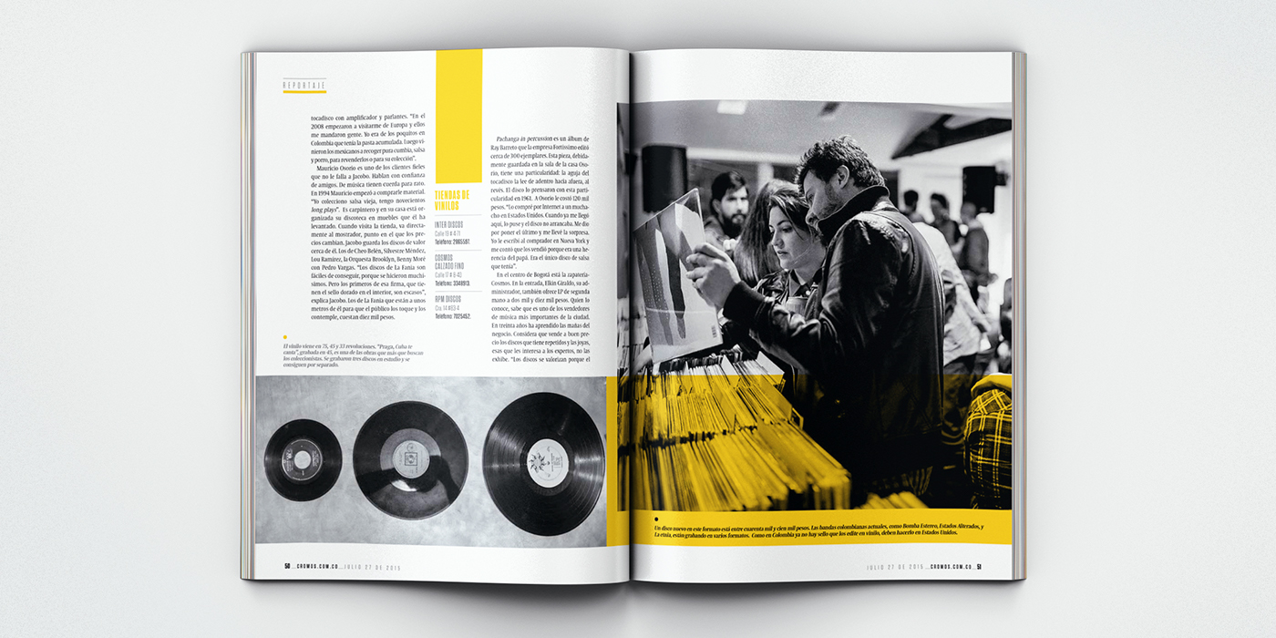 editorial design diseño colombia impreso print Fotografia vinilos magazine revista colombia