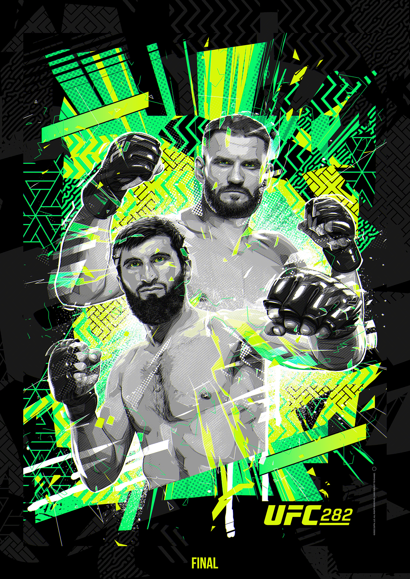 art artist Digital Art  MMA Pop Art poster UFC UFC ART UFC Design UFC Poster