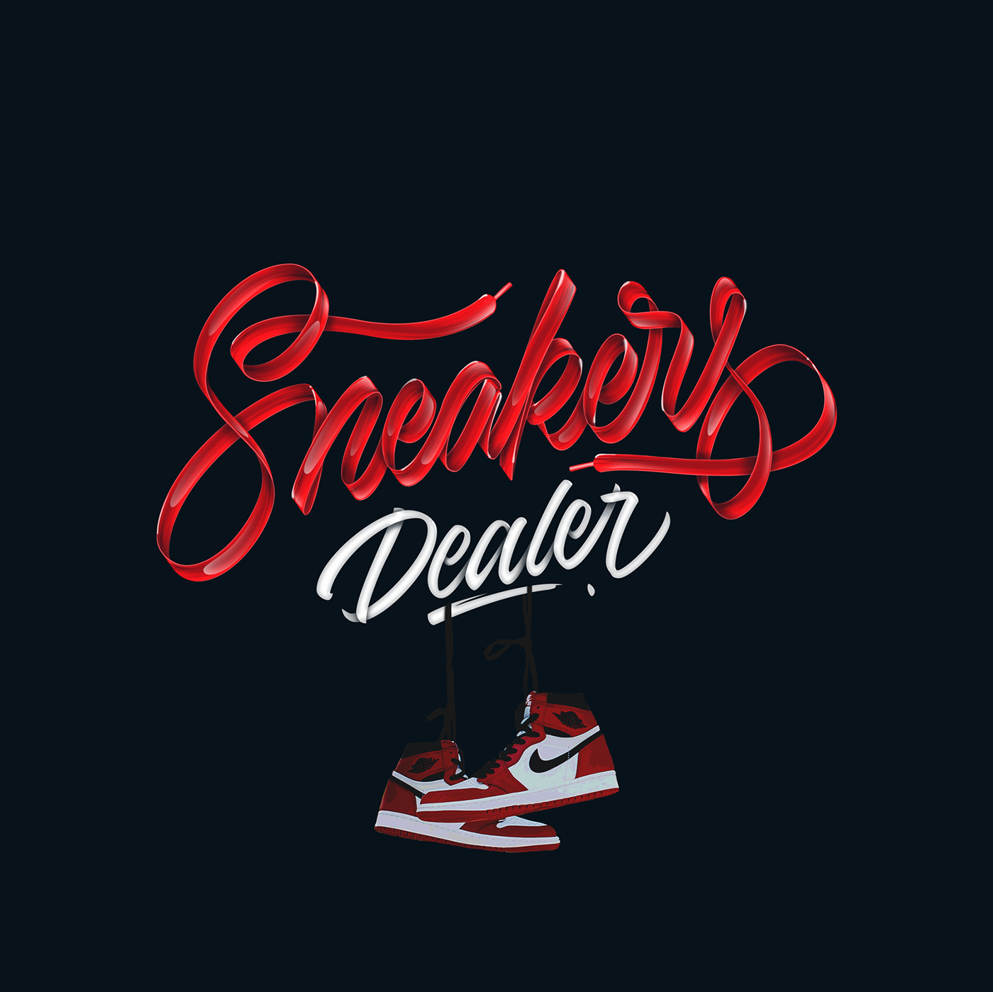 3D 3D Type branding  Clothing Graffiti lettering logo Nike sneakers Street Art 