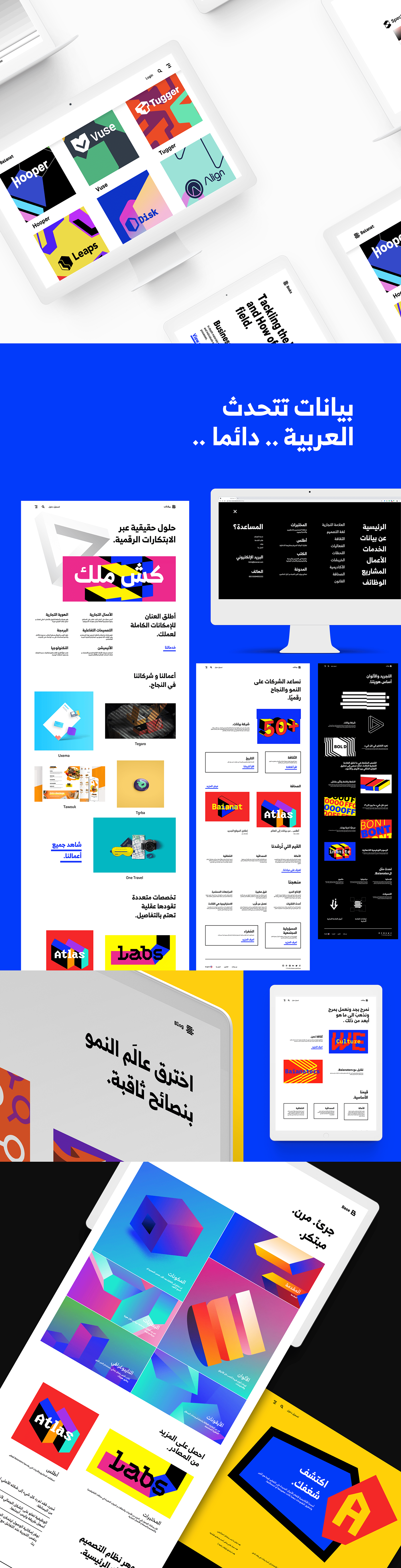 Baianat Web Design  company agency design code Technology development Multidisciplinary