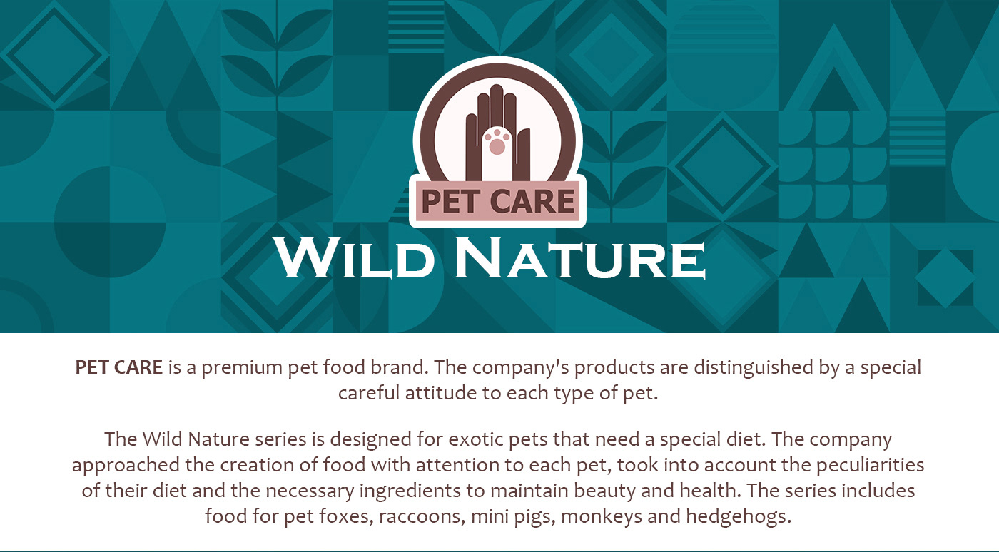animals Character design  design ILLUSTRATION  logo packaging design packaging illustration pet food pets product design 