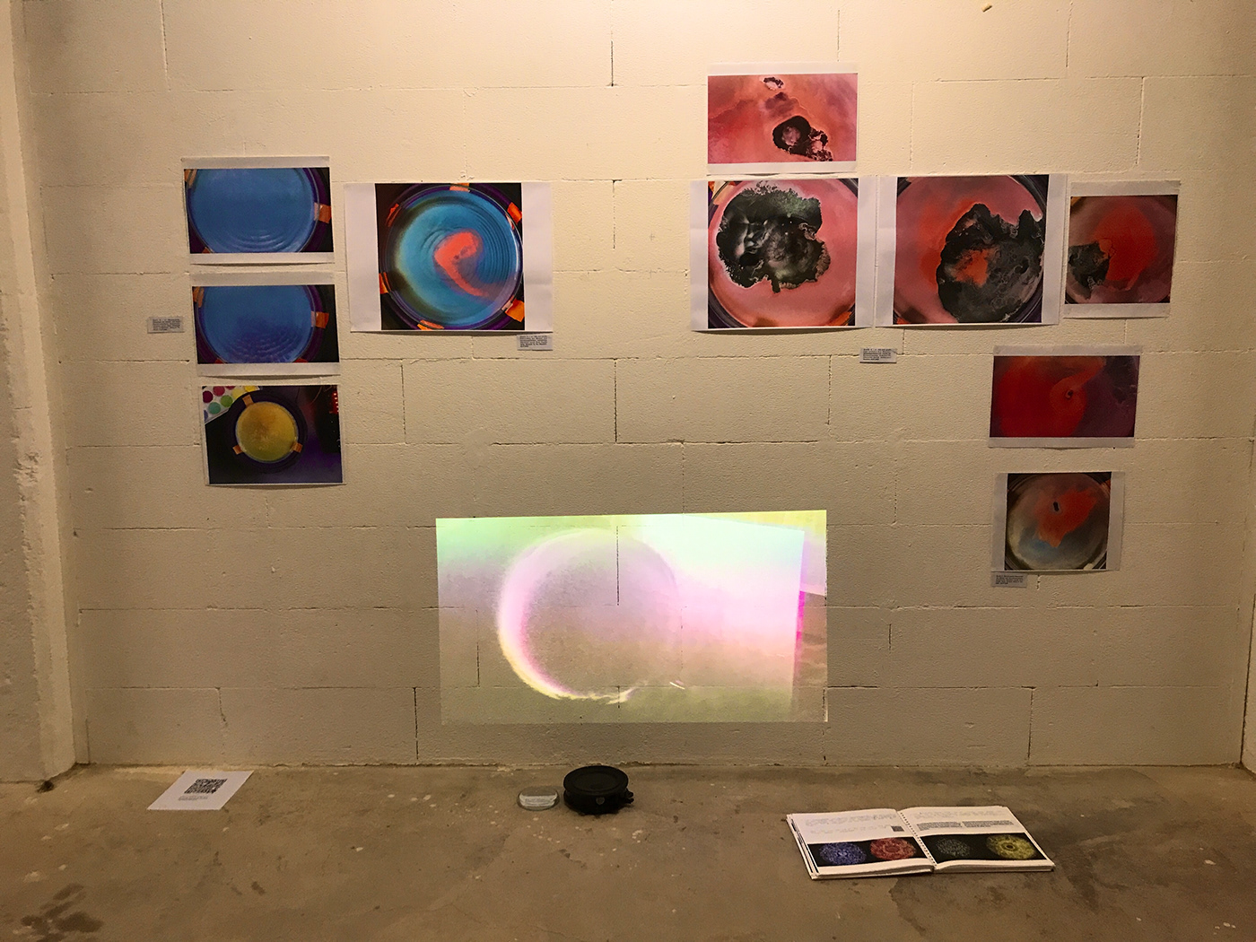 cymatics Film   Frequency installation music neon Photography  sound vibration