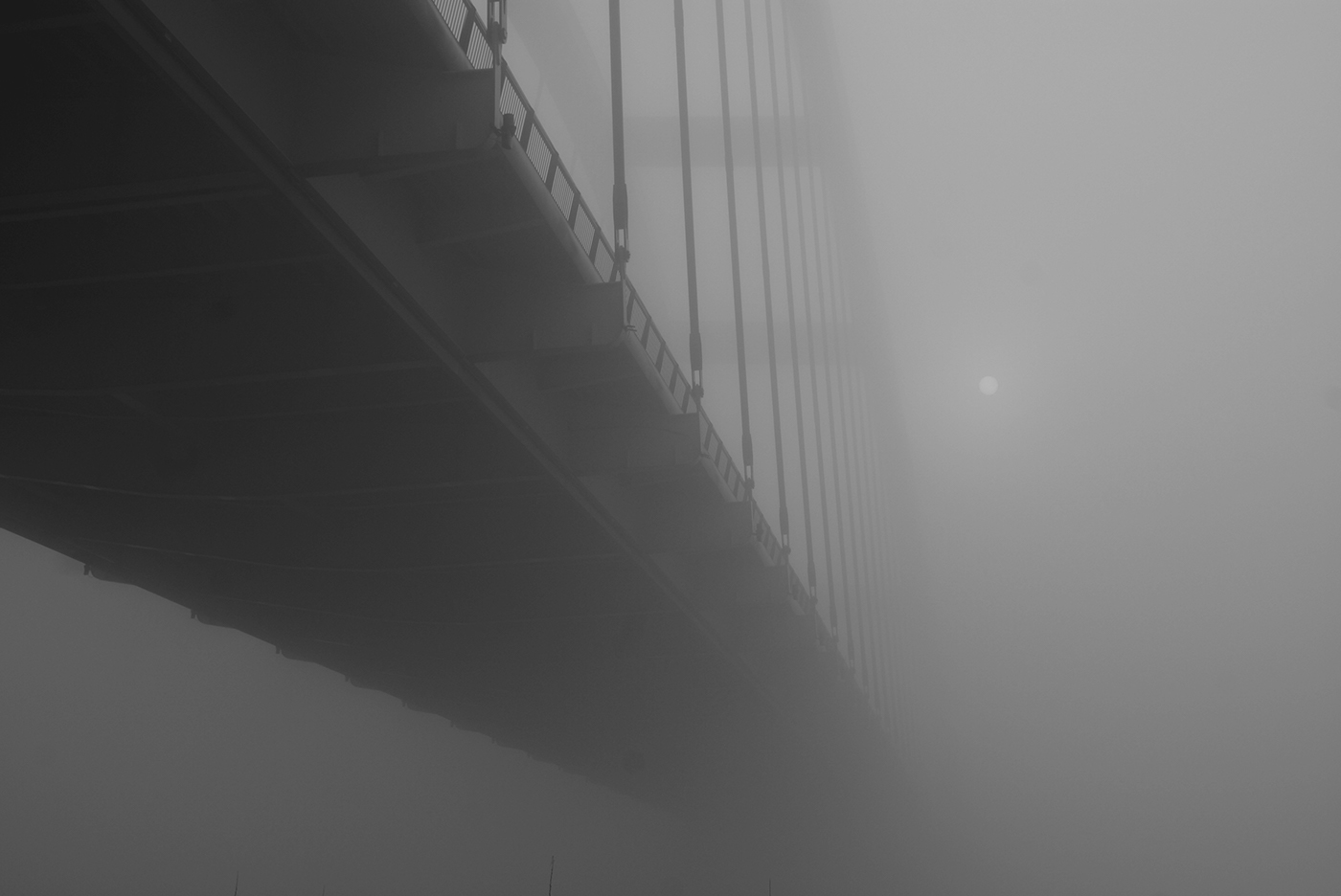 Bridge in the fog | Łukasz Breitenbach