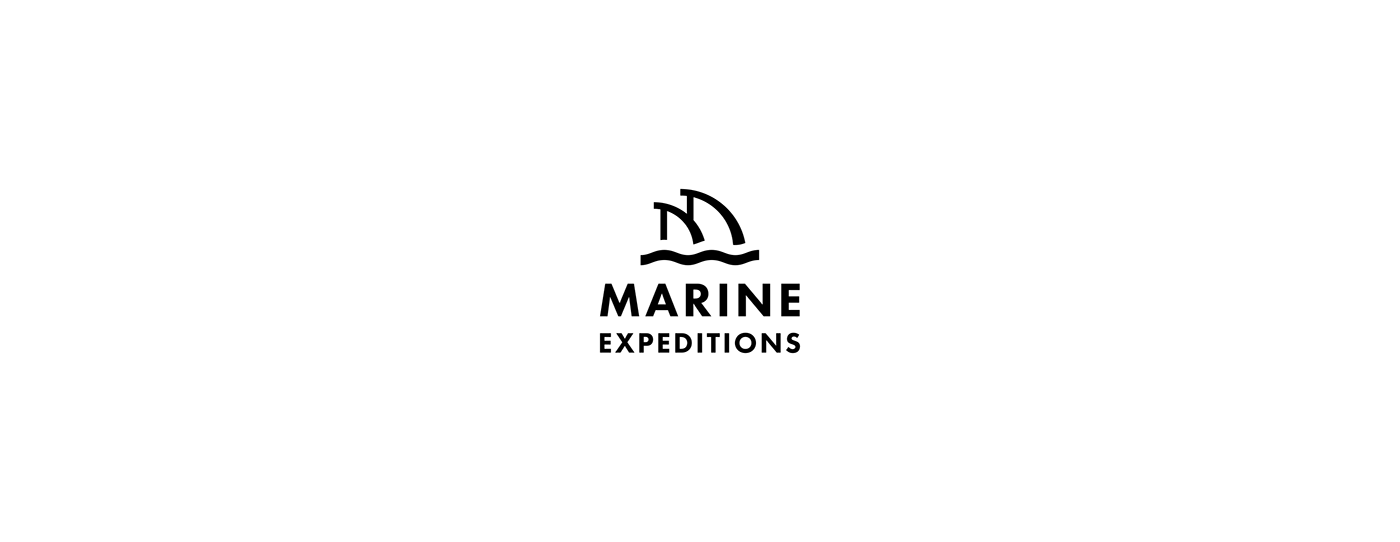 logo Logotype identity marine expedition sea yacht