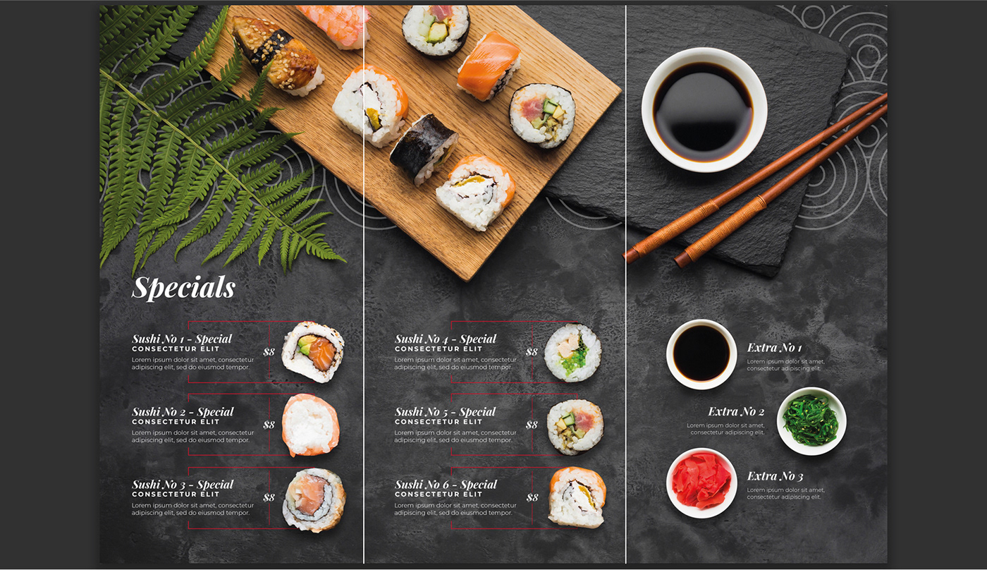 graphic design  ILLUSTRATION  japan logo Logo Design photoshop Sushi sushi bar sushi restaurant