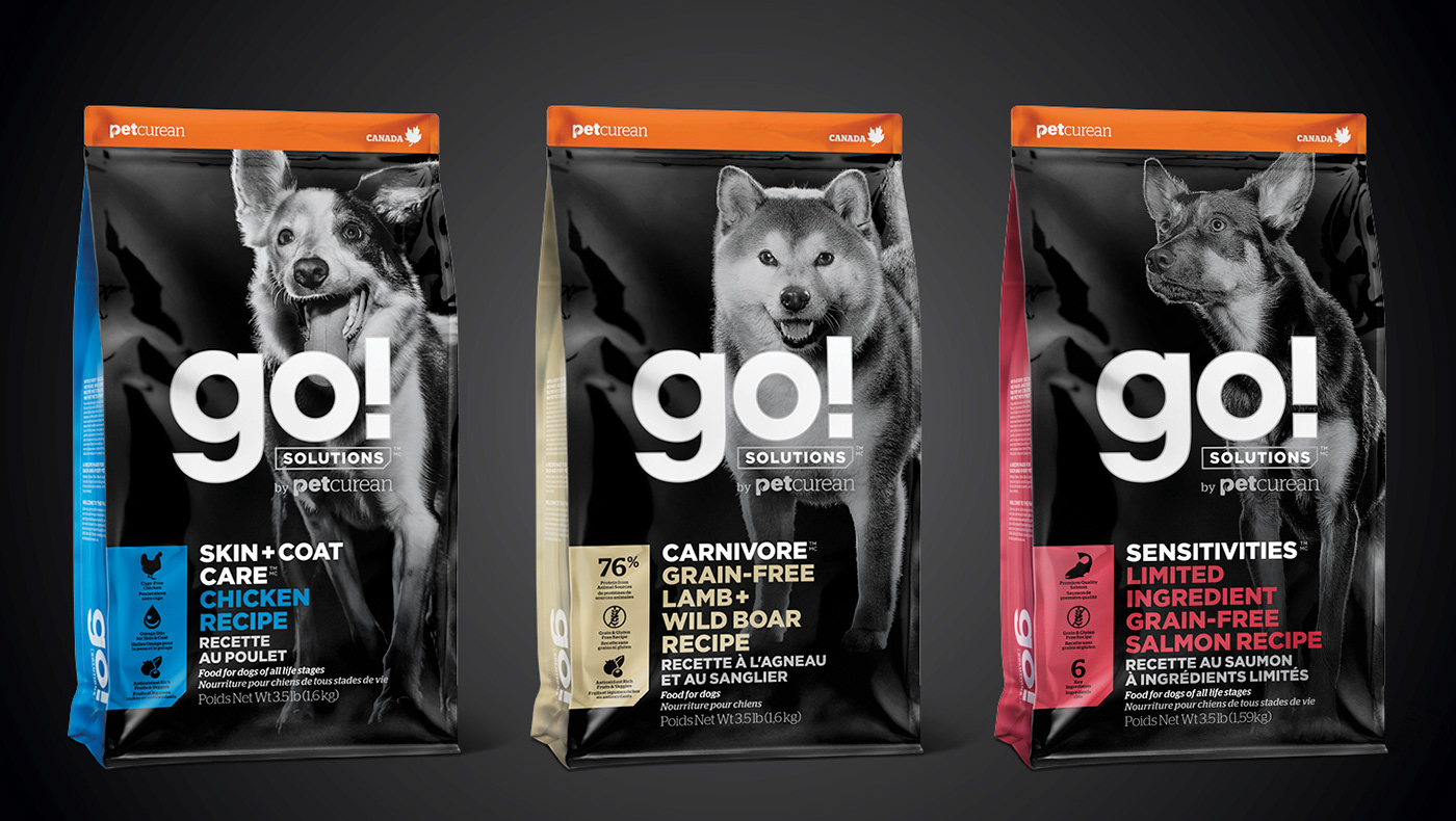 petcurean Pet Food  Packaging premium subplot Go! dog