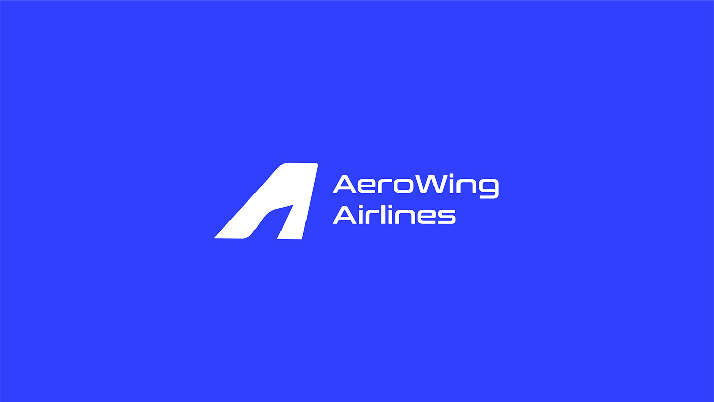 Logo Design branding  airline aviation Travel Corporate Identity graphic design  Minimalism modern brand identity