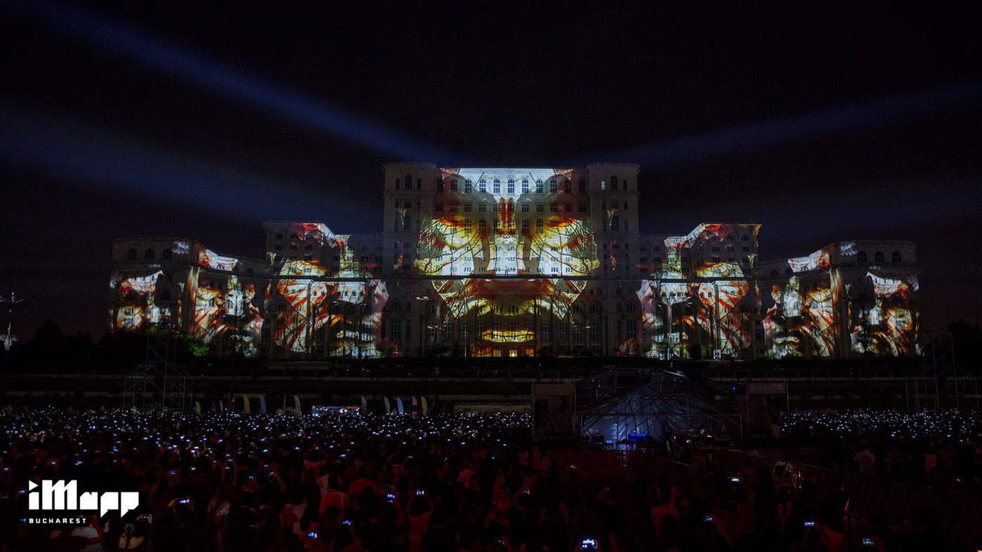 Imapp Mapping motion design projection video mapping videomapping