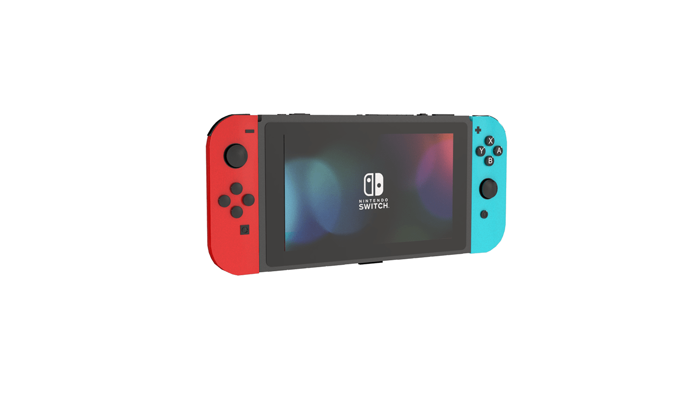3D 3ds max game Gaming model modelling Nintendo nintendoswitch Render vray