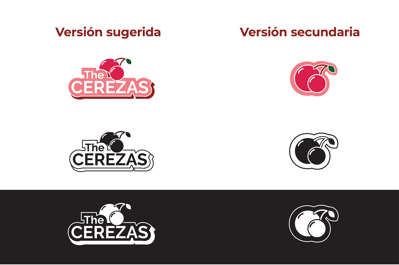 #brand argentina cerezas design diseño Freelance logo Logotipo marca